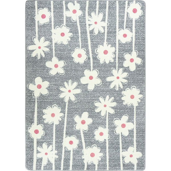 Claremont Kids Big Blooms 7'8" x 10'9" Area Rug in Color Cloudy