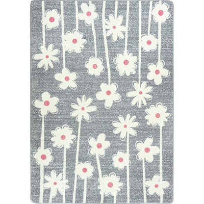 Claremont Kids Big Blooms 7'8" x 10'9" Area Rug in Color Cloudy