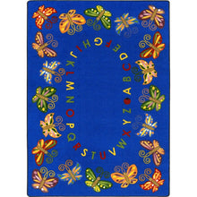 Kid Essentials Butterfly Delight 10'9" x 13'2" Area Rug in Color Multi