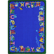 Kid Essentials Choo Choo Letters 10'9" x 13'2" Area Rug in Color N/A