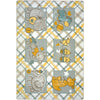 Kid Essentials Cozy Creatures 7'8" x 10'9" Area Rug in Color Multi