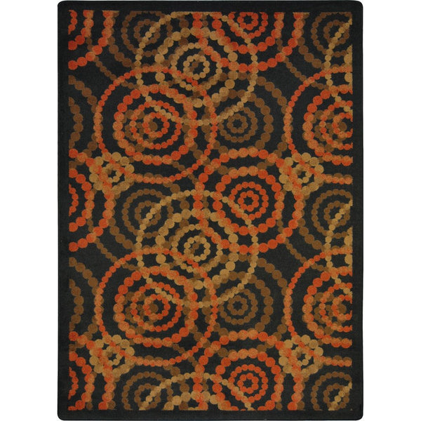Kid Essentials Dottie 10'9" x 13'2" Area Rug in Color Warm Earth