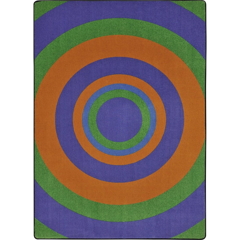 Kid Essentials Fascinate 10'9" x 13'2" Area Rug in Color Violet