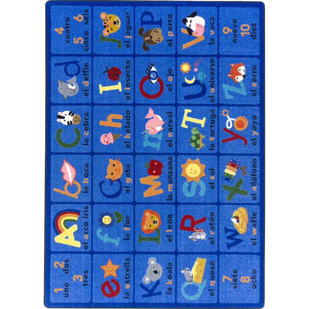 Kid Essentials La Fonica 10'9" x 13'2" Area Rug in Color Multi