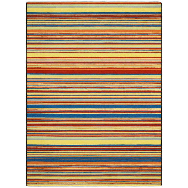 Kid Essentials Latitude 7'8" x 10'9" Area Rug in Color Aztec