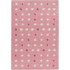 Claremont Kids Little Moons 7'8" x 10'9" Area Rug in Color Blush