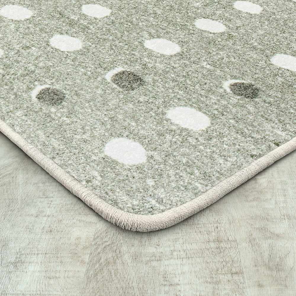 Claremont Kids Little Moons 7'8" x 10'9" Area Rug in Color Linen