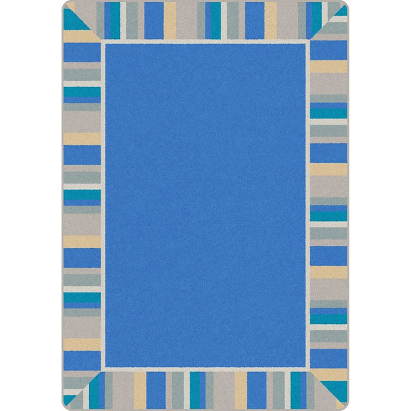 Kid Essentials Off the Cuff 7'8" x 10'9" Area Rug in Color Light Blue