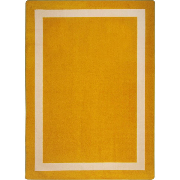 Kid Essentials Portrait 7'8" x 10'9" Area Rug in Color Goldenrod