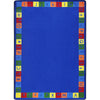 Kid Essentials Primarily Alphabett 10'9" x 13'2" Area Rug in Color Multi