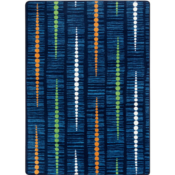 Kid Essentials Recoil 7'8" x 10'9" Area Rug in Color Citrus