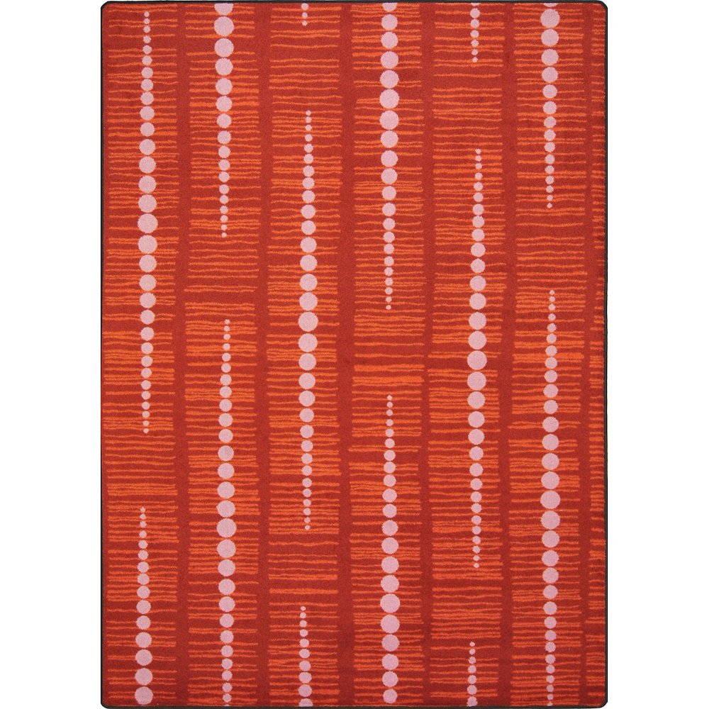 Kid Essentials Recoil 7'8" x 10'9" Area Rug in Color Red