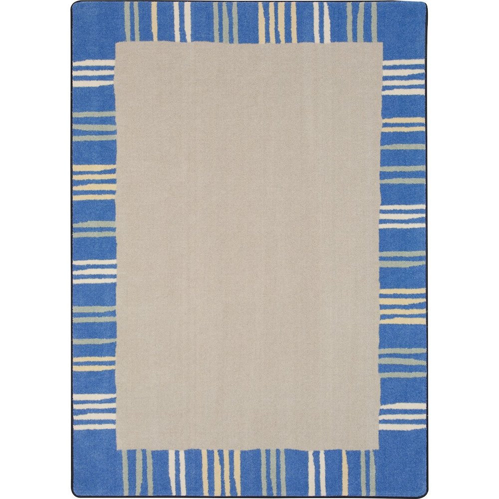 Kid Essentials Seeing Stripes 10'9" x 13'2" Area Rug in Color Pastel