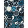 Kid Essentials Structured 10'9" x 13'2" Area Rug in Color Sapphire