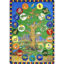 Kid Essentials Tree of Life 10'9" x 13'2" Area Rug in Color Multi