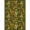Kid Essentials Virtuoso 7'8" x 10'9" Area Rug in Color Green