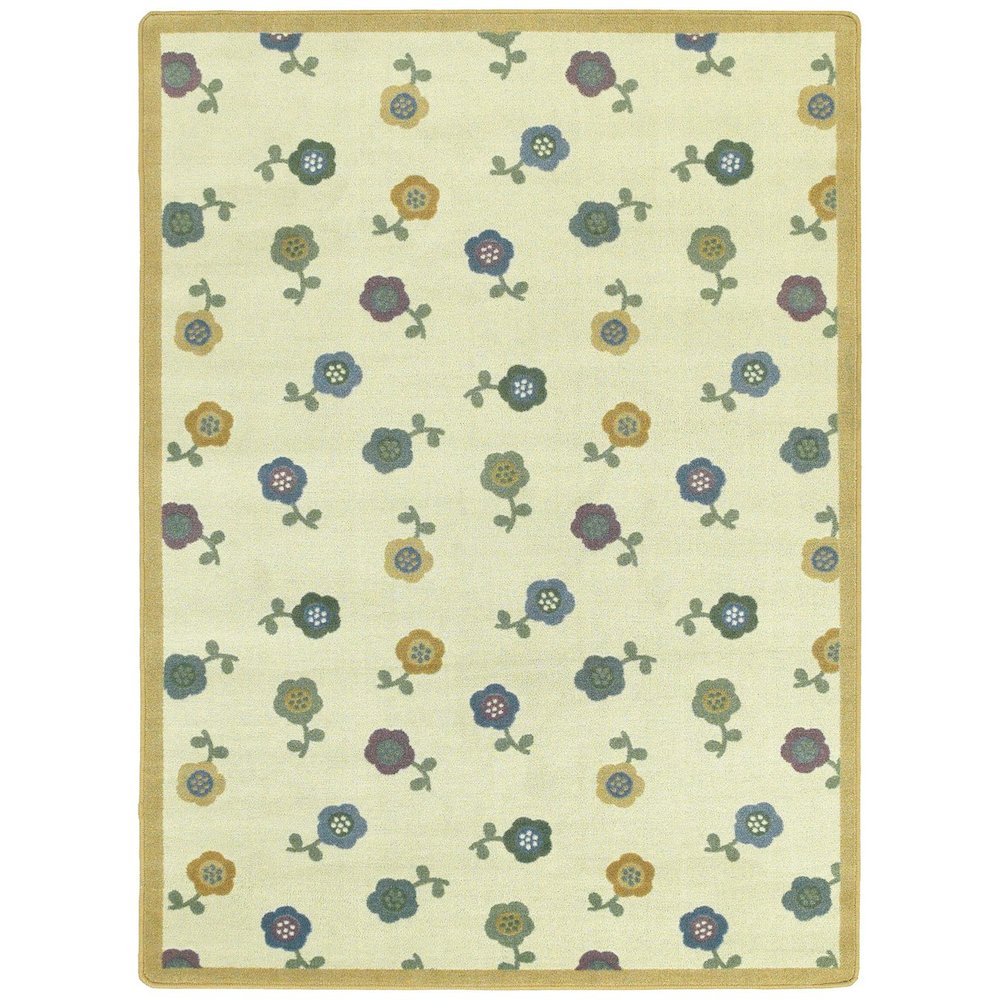 Kid Essentials Awesome Blossom 10'9" x 13'2" Area Rug in Color Soft