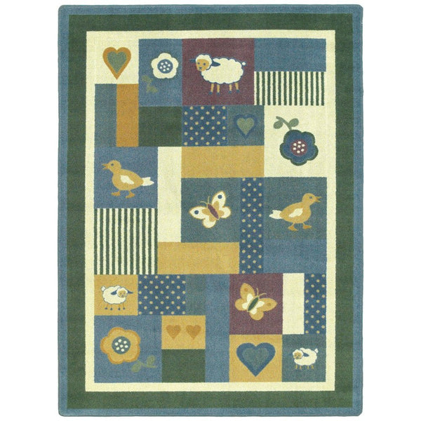 Kid Essentials Baby Love 10'9" x 13'2" Area Rug in Color Soft