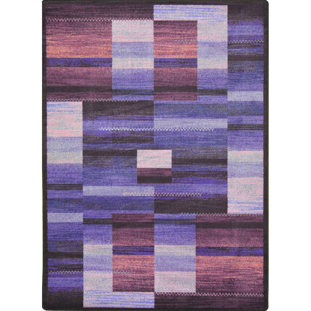 Kid Essentials Boomblox 10'9" x 13'2" Area Rug in Color Purple
