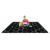 Kid Essentials Breakout 10'9" x 13'2" Area Rug in Color Emerald