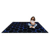 Kid Essentials Breakout 10'9" x 13'2" Area Rug in Color Sapphire