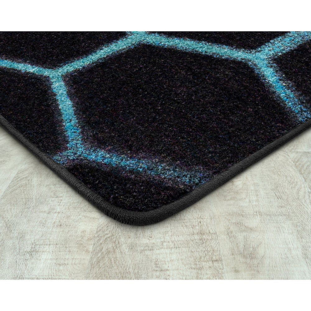 Kid Essentials Breakout 10'9" x 13'2" Area Rug in Color Teal