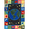 Kid Essentials EarthWorks 10'9" x 13'2" Area Rug in Color Multi
