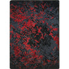 Kid Essentials Eruption 10'9" x 13'2" Area Rug in Color Ruby