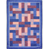 Kid Essentials Off Beat 10'9" x 13'2" Area Rug in Color Purple
