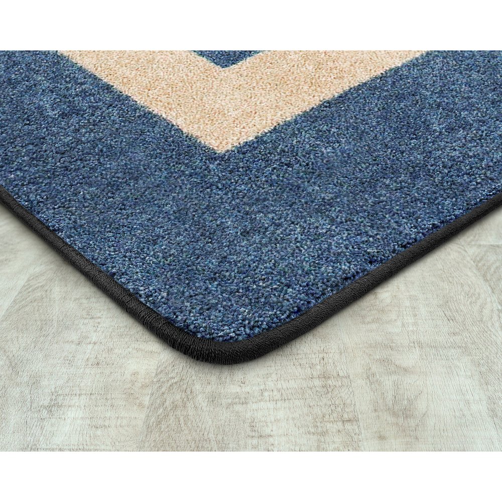 Kid Essentials Portrait 10'9" x 13'2" Area Rug in Color Seaside