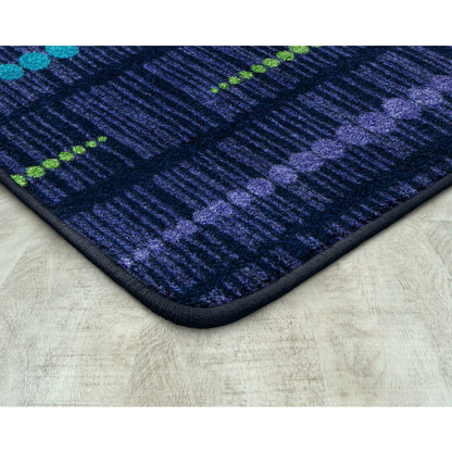 Kid Essentials Recoil 10'9" x 13'2" Area Rug in Color Violet