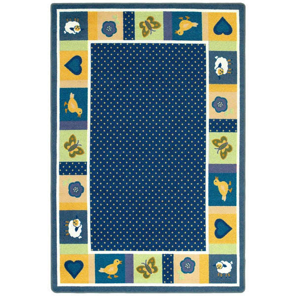 Kid Essentials Seeing Spots 10'9" x 13'2" Area Rug in Color Bold