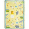 Kid Essentials Simply Noah 10'9" x 13'2" Area Rug in Color Multi