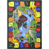 Kid Essentials We Dig Dinosaurs 7'8" x 10'9" Area Rug in Color Multi
