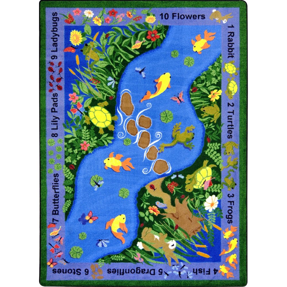 Kid Essentials You Can Find 10'9" x 13'2" Area Rug in Color Multi