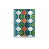 Kid Essentials String Along 7'8" x 10'9" Area Rug in Color Citrus