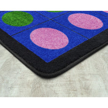 Kid Essentials Lots of Dots 2'1" x 7'8" Runner Area Rug in Color Multi
