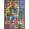 Kid Essentials ABC Feelings 5'4" x 7'8" Area Rug in Color Multi