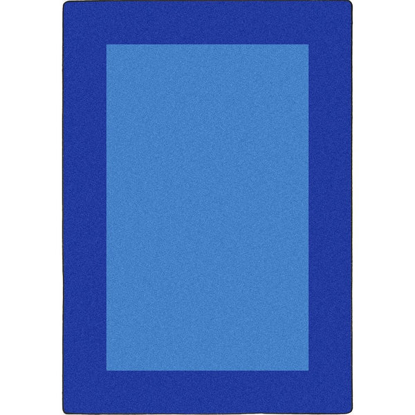 Kid Essentials All Around 5'4" x 7'8" Area Rug in Color Blue