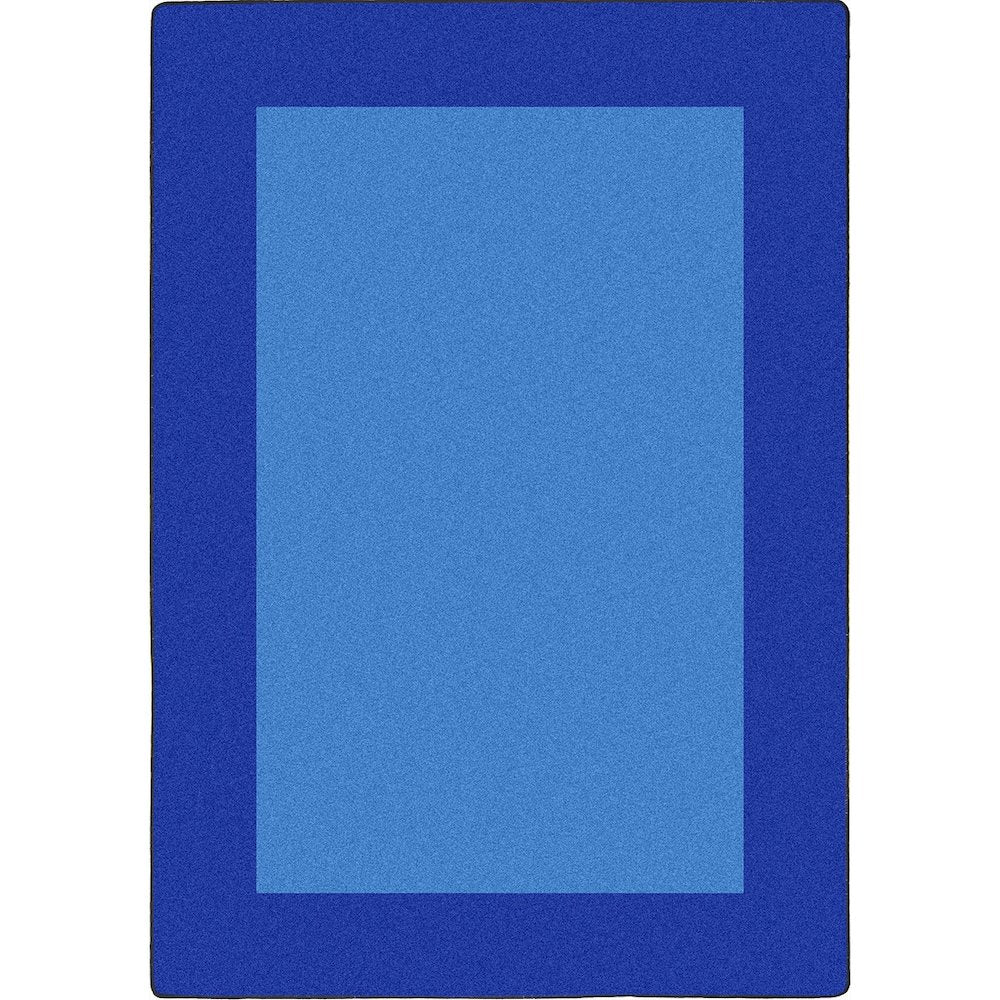 Kid Essentials All Around 5'4" x 7'8" Area Rug in Color Blue