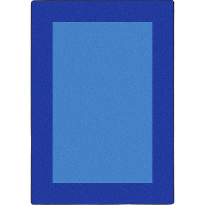 Kid Essentials All Around 5'4" x 7'8" Area Rug in Color Blue