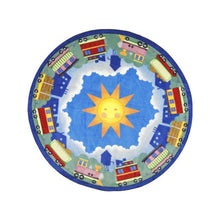 Kid Essentials In Training 3'10" x 5'4" Oval Area Rug in Color Multi