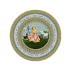 Kid Essentials Mary's Lamb 5'4" Round Area Rug in Color Multi
