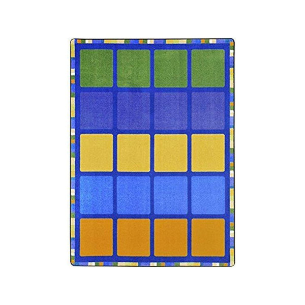Kid Essentials Rowing 5'4" x 7'8" Area Rug in Color Multi