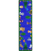 Kid Essentials Animals Among Us 2'1" x 7'8" Runner Area Rug in Color Multi