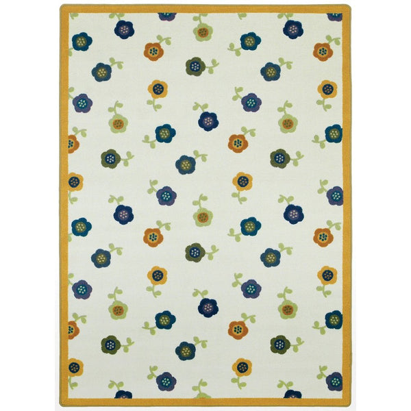Kid Essentials Awesome Blossom 3'10" x 5'4" Area Rug in Color Bold