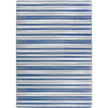 Claremont Kids Between the Lines 3'10" x 5'4" Area Rug in Color Blue Skies