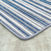 Claremont Kids Between the Lines 3'10" x 5'4" Area Rug in Color Blue Skies
