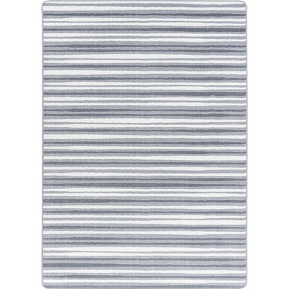 Claremont Kids Between the Lines 3'10" x 5'4" Area Rug in Color Cloudy