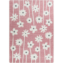 Claremont Kids Big Blooms 3'10" x 5'4" Area Rug in Color Blush